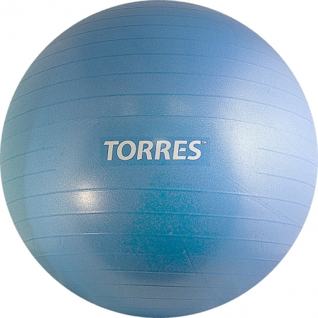 Мяч гимнастический TORRES AL121175BL, диаметр 75см., голубой 
