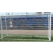 Ворота футбольные алюминиевые юношеские в порошковой окраске свободностоящие, 5х2м, глубина 1.5м (арт.AG500-1P)